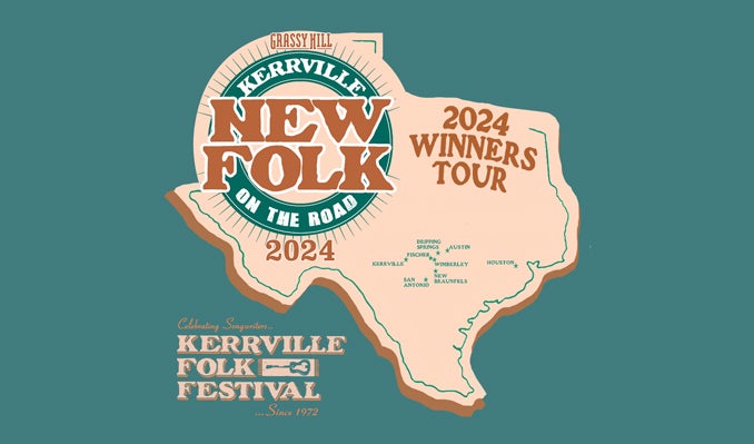 More Info for Kerrville's Grassy Hill New Folk 2024 Award Winners Tour